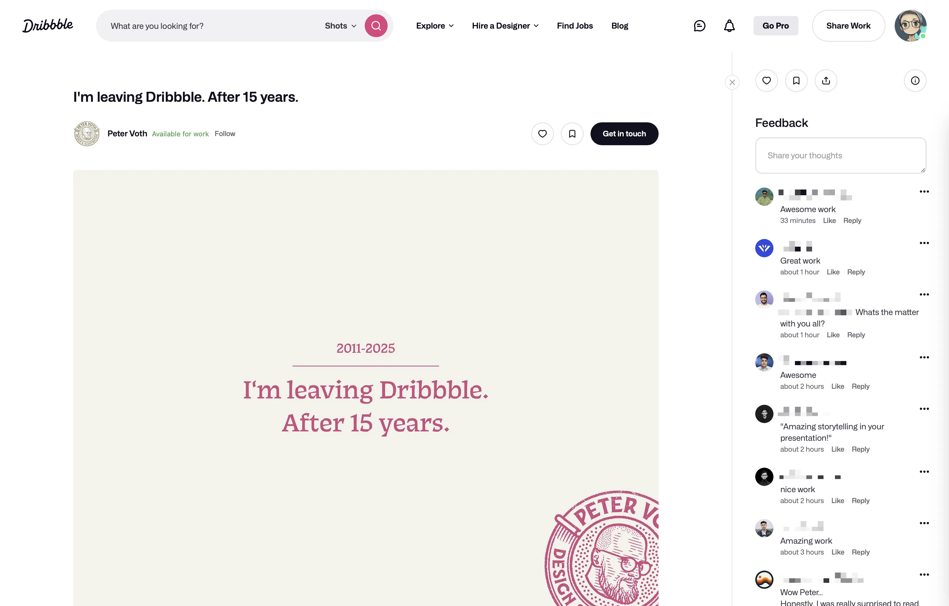 The Enshittification of Dribbble is Complete
