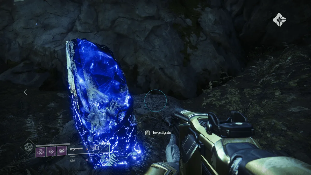 Some weird rock on the EDZ