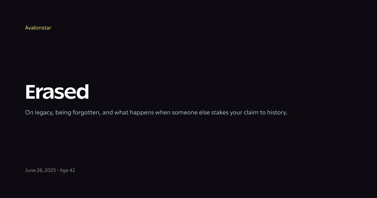 Erased